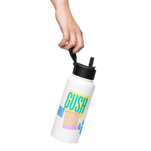 Gush and Go!! Stainless Steel Water Bottle