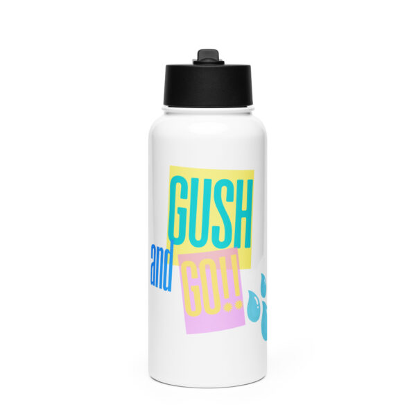 Gush and Go!! Stainless Steel Water Bottle - Image 3